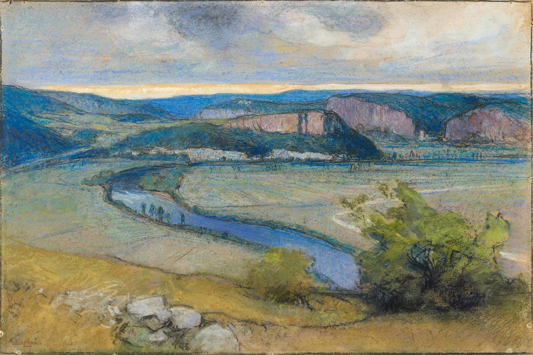 The Dordogne, from Domme