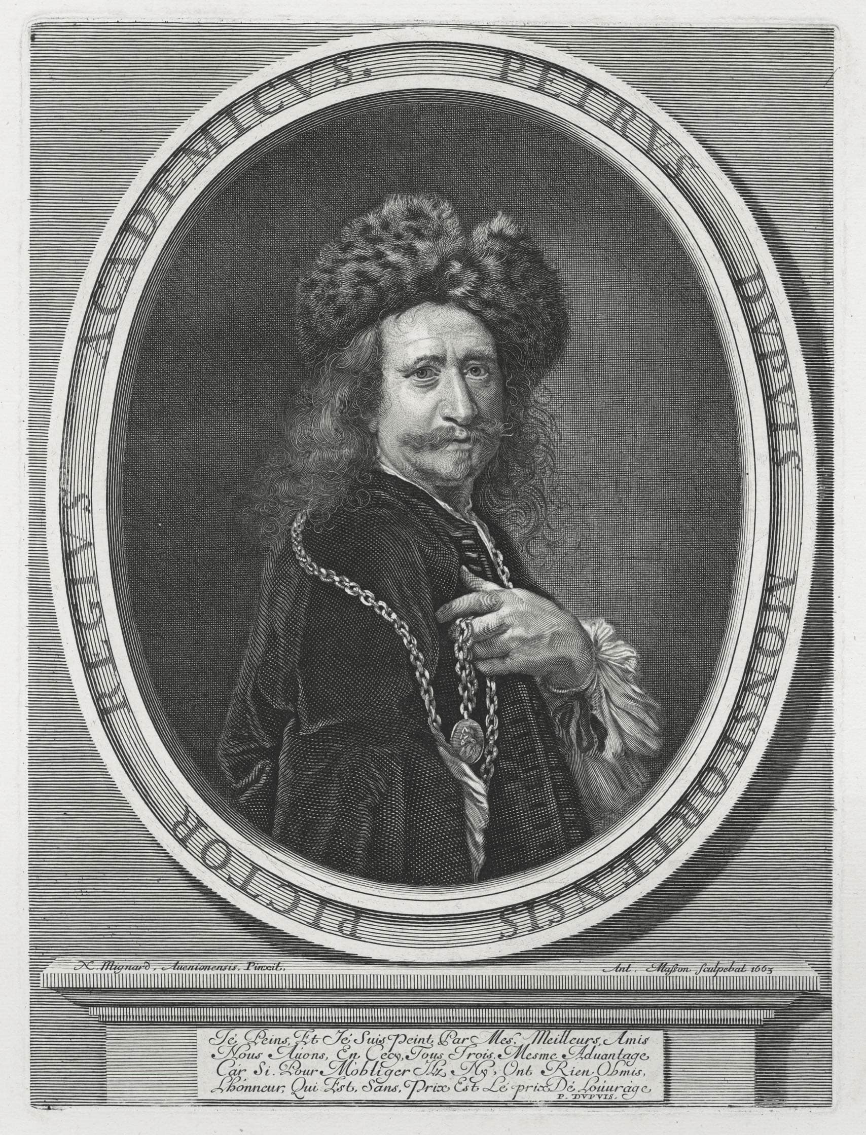 Portrait de Pierre Dupuis, peintre