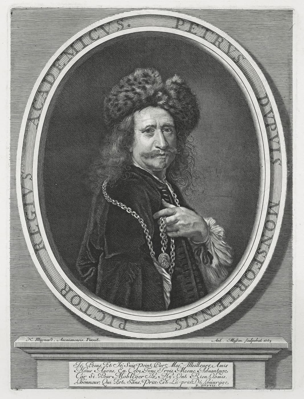 Portrait of Pierre Dupuis, painter