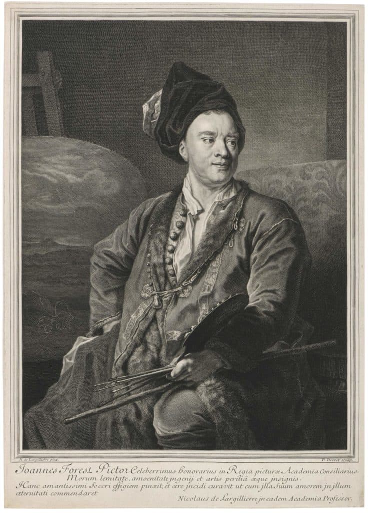 Drevet (Pierre) – Portrait de Jean-Baptiste Forest