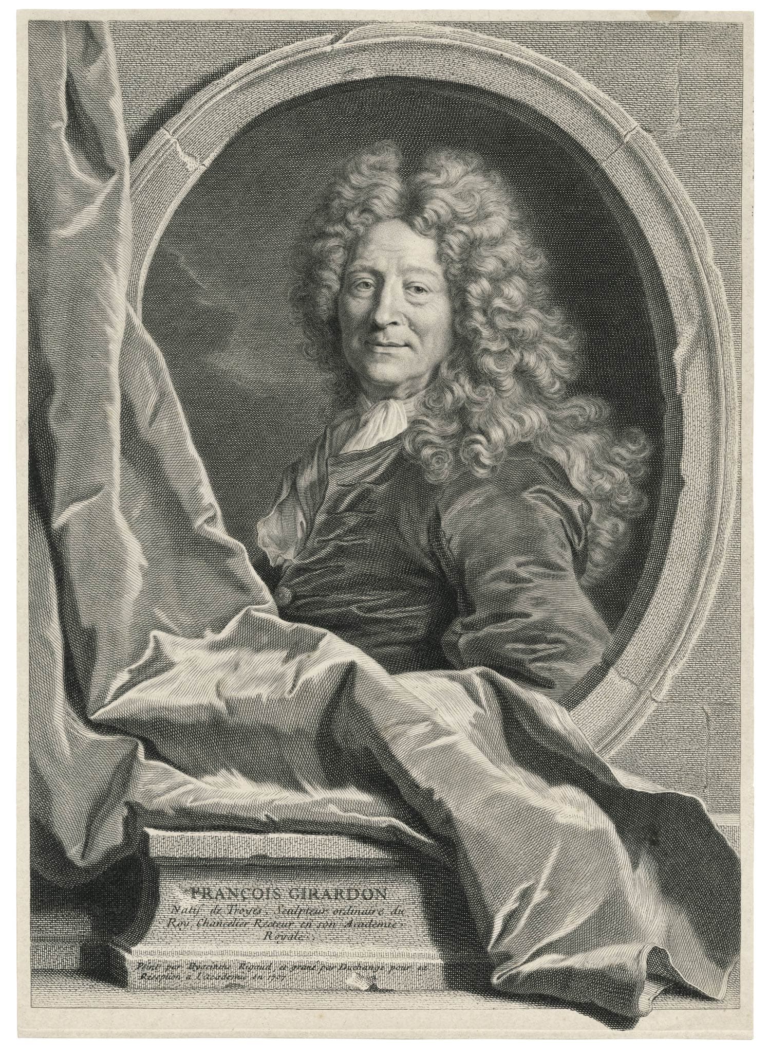 Portrait of François Girardon, sculptor