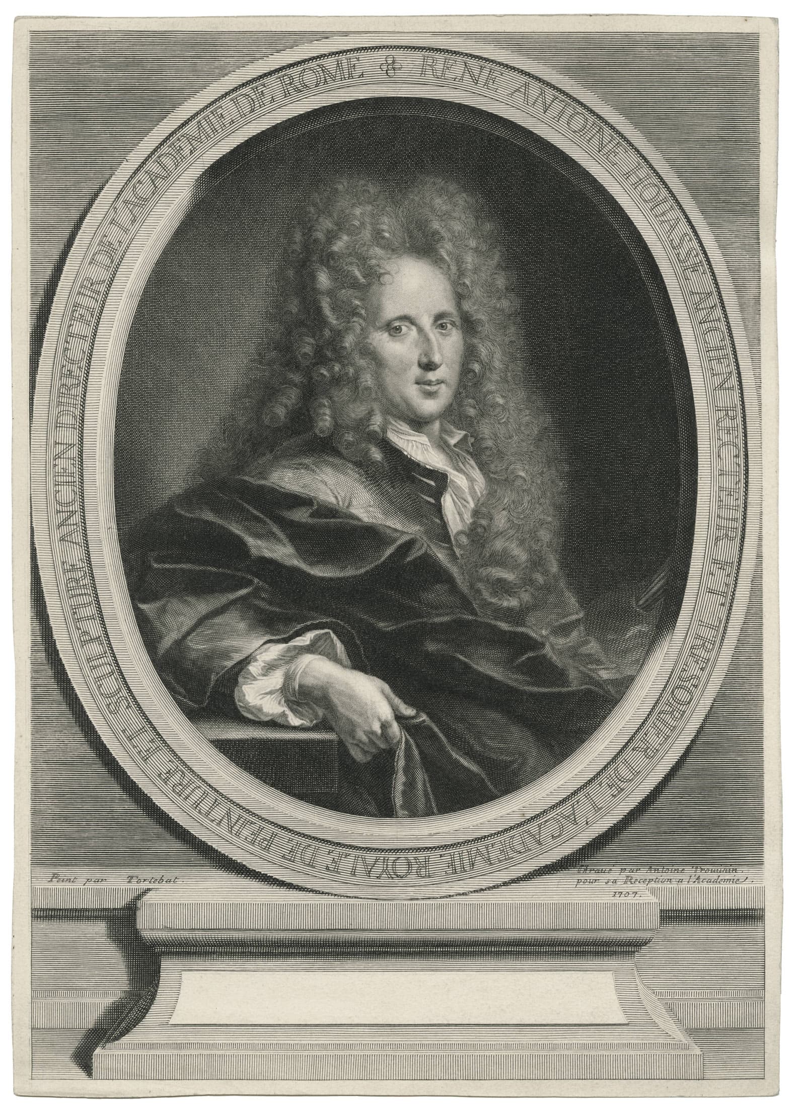 Portrait of René Antoine Houasse, painter