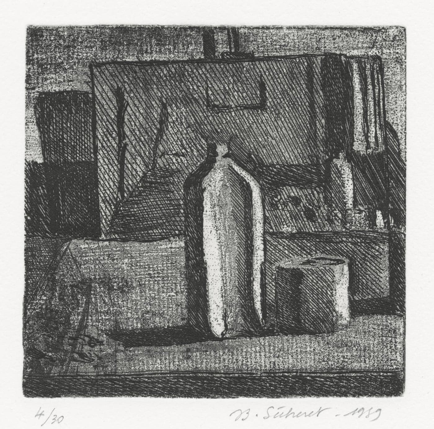 Nature morte devant un chevalet (Still life in front of an easel)