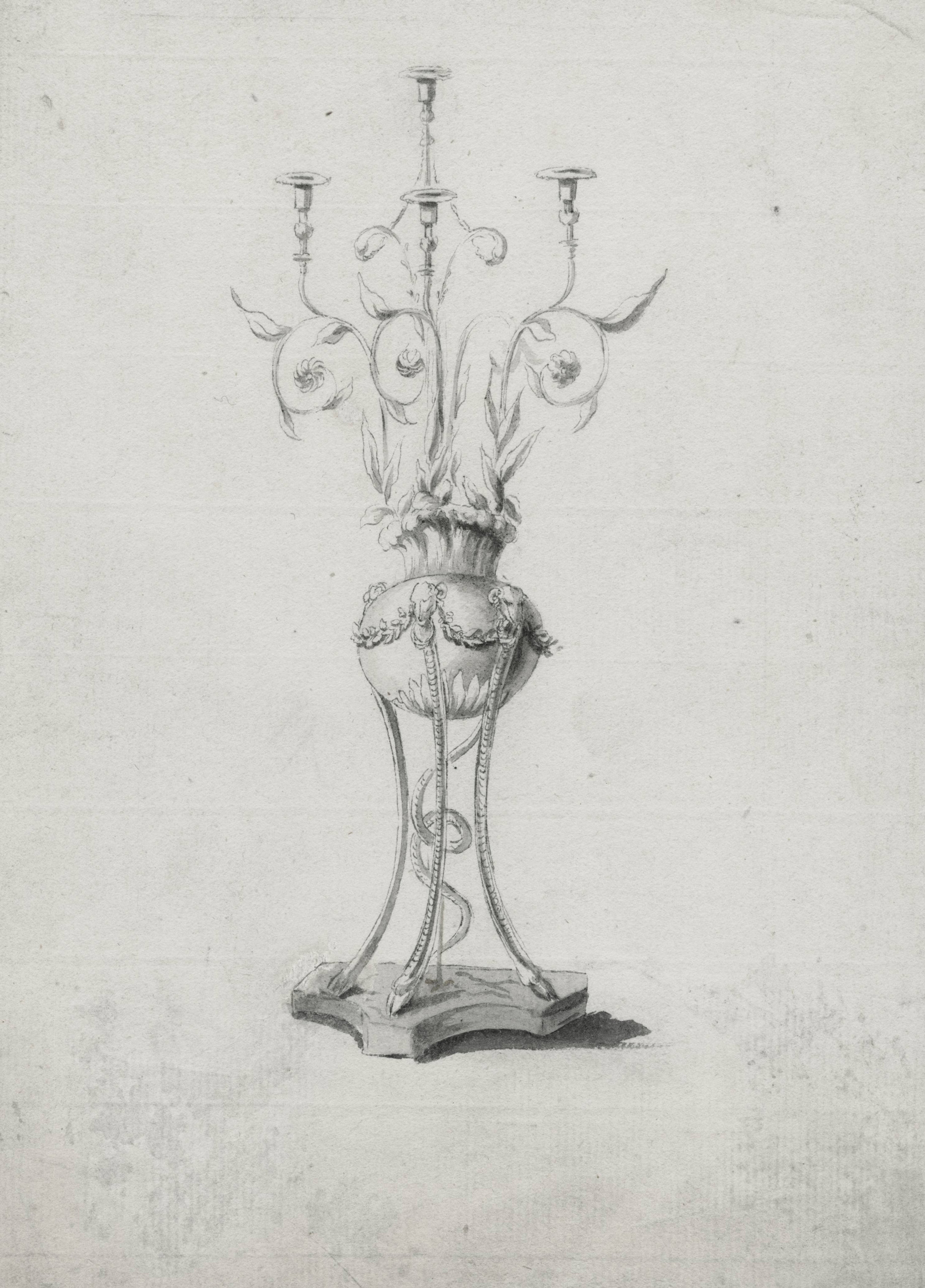 Neoclassical candelabra