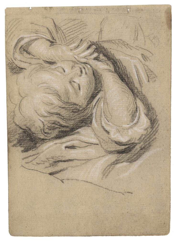 Parrocel (Joseph-Ignace-François) – Enfant endormi