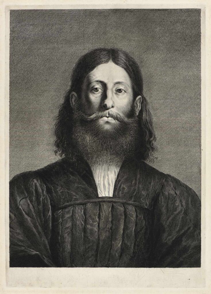 van Dalen le Jeune – Portrait de Giorgio Barbarelli, dit Giorgione