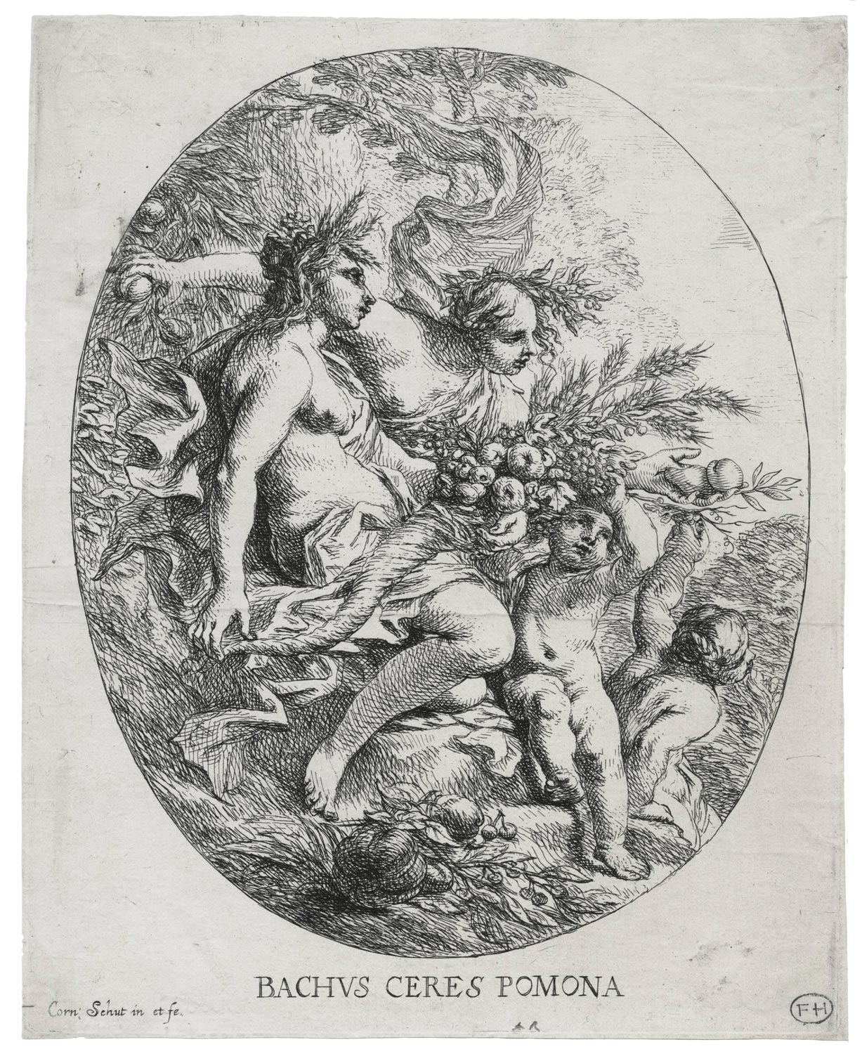 Bacchus, Ceres and Pomona