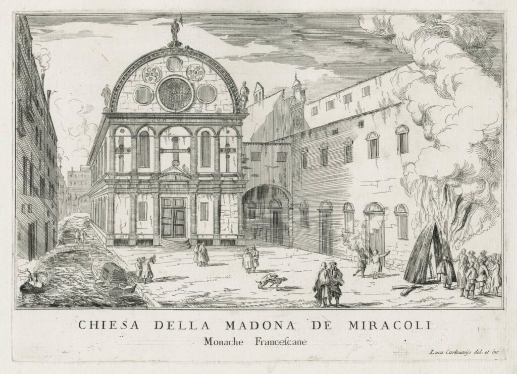 Carlevarijs – Chiesa della Madona de Miracoli, Monache Francescane