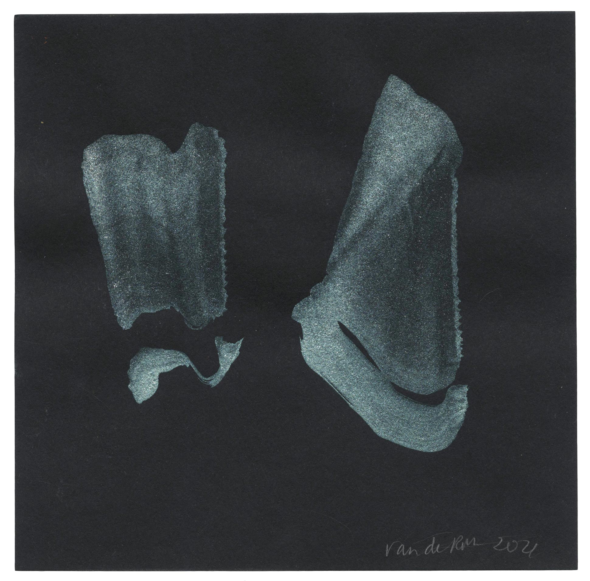 Sans titre (composition en vert)