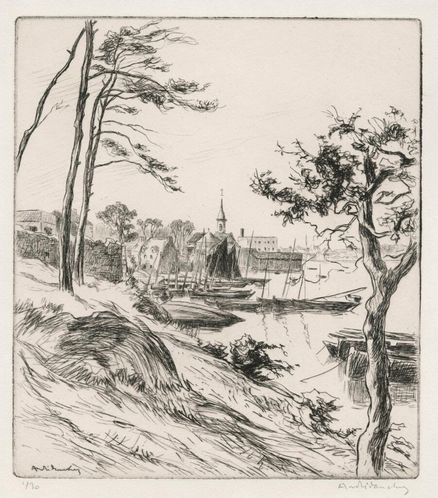 Dauchez – L’arrière-port de Concarneau