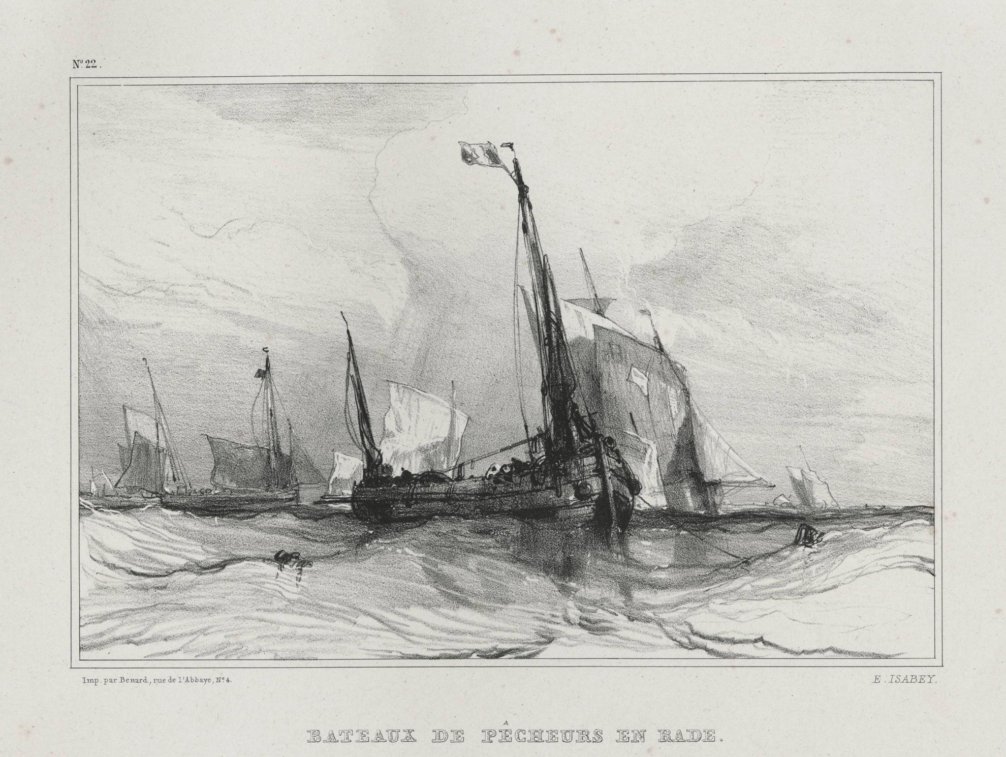 Fishermen's boats in the harbour