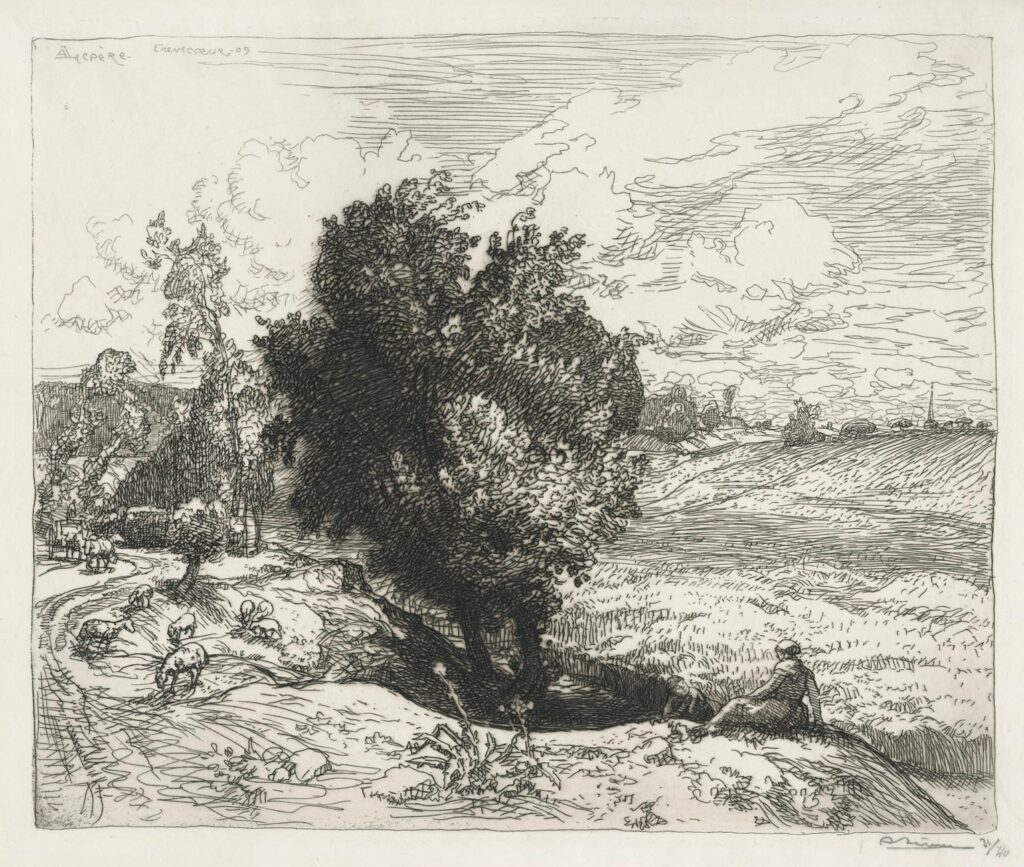 Lepère – Juillet en Picardie, Crèvecoeur