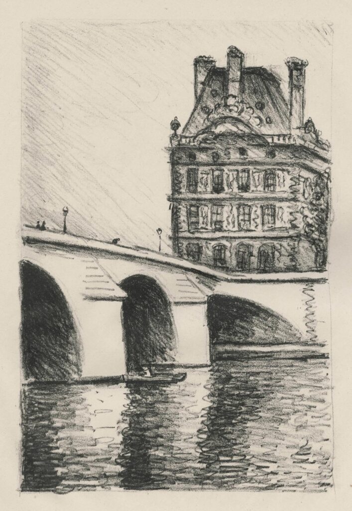 Marquet – Pont Royal et Pavillon de Flore