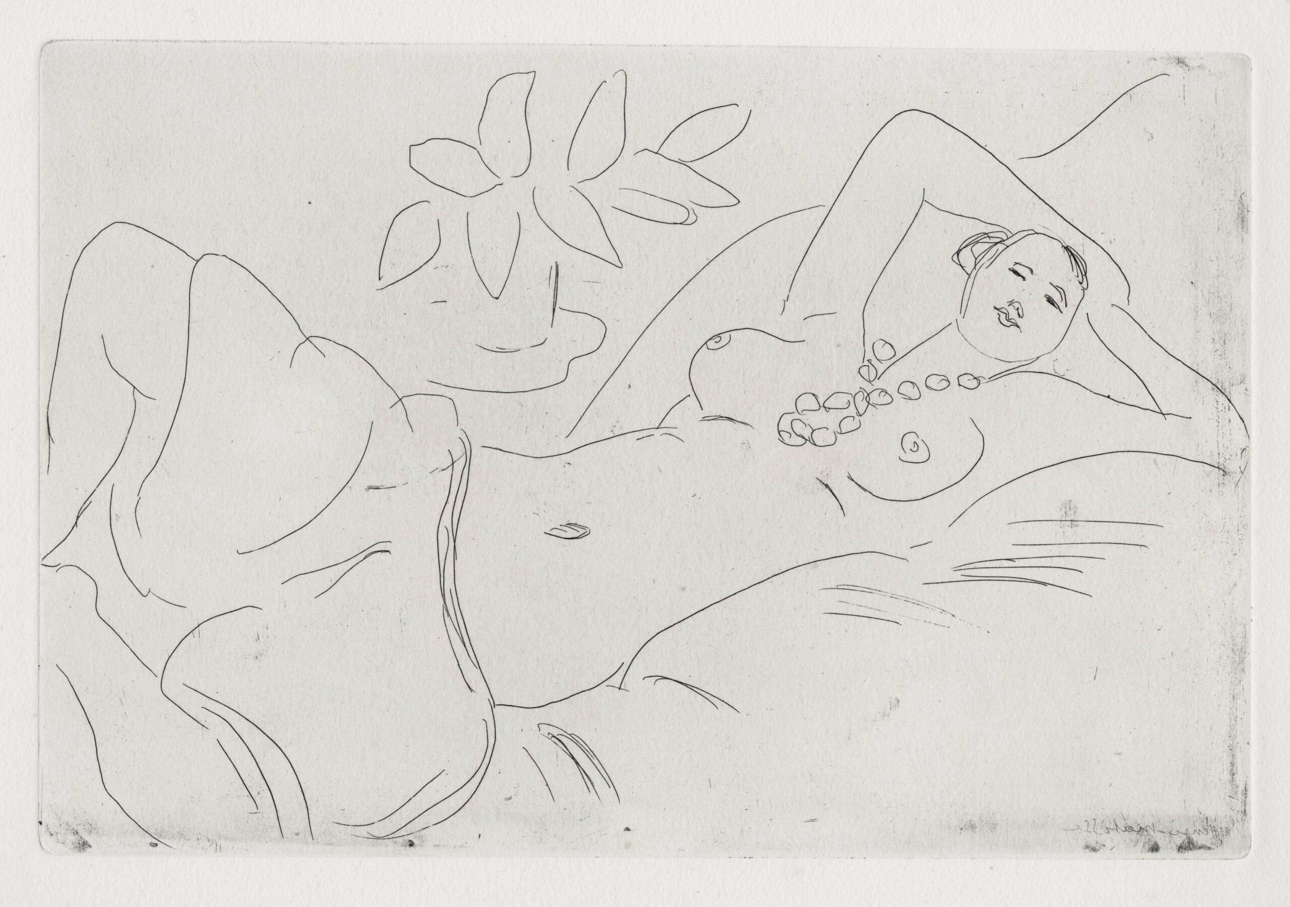 Reclining odalisque