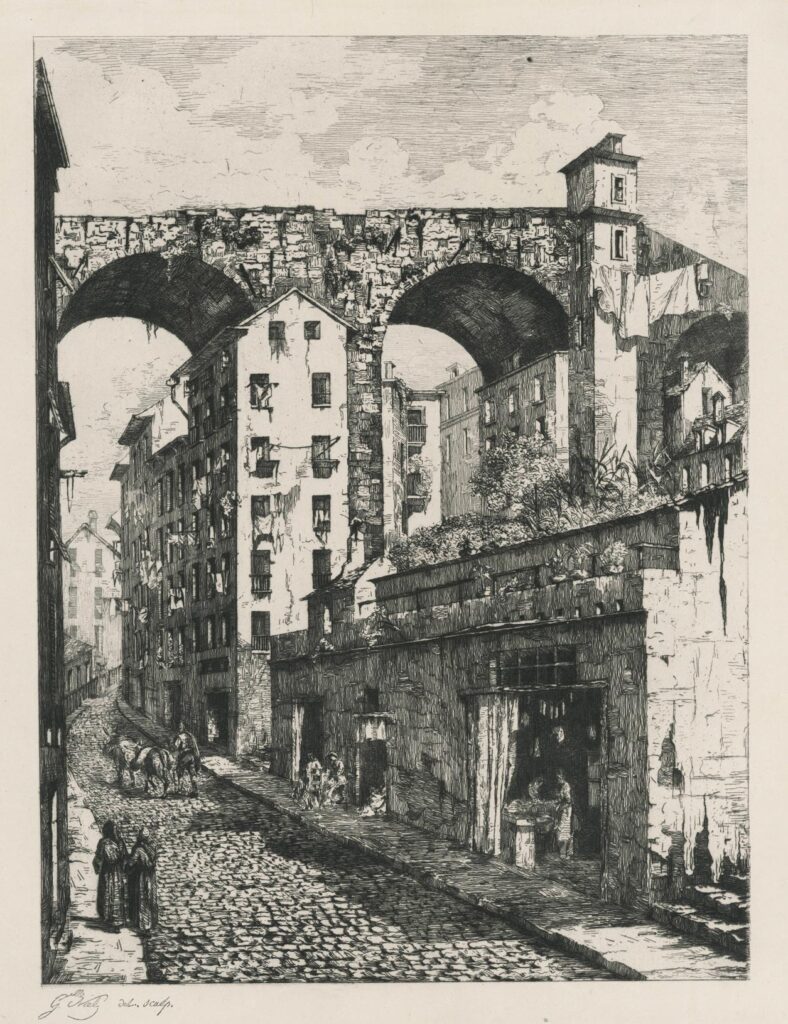 Niel – Une rue à Gênes