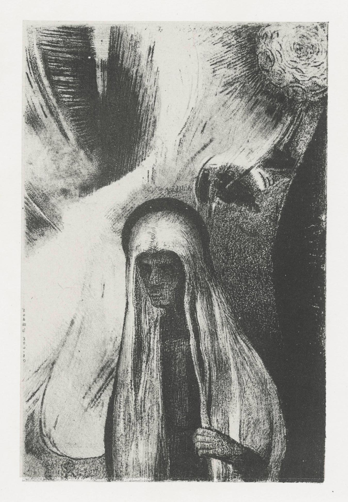 The Old Woman: What are you afraid of? black hole! Is it empty, perhaps?