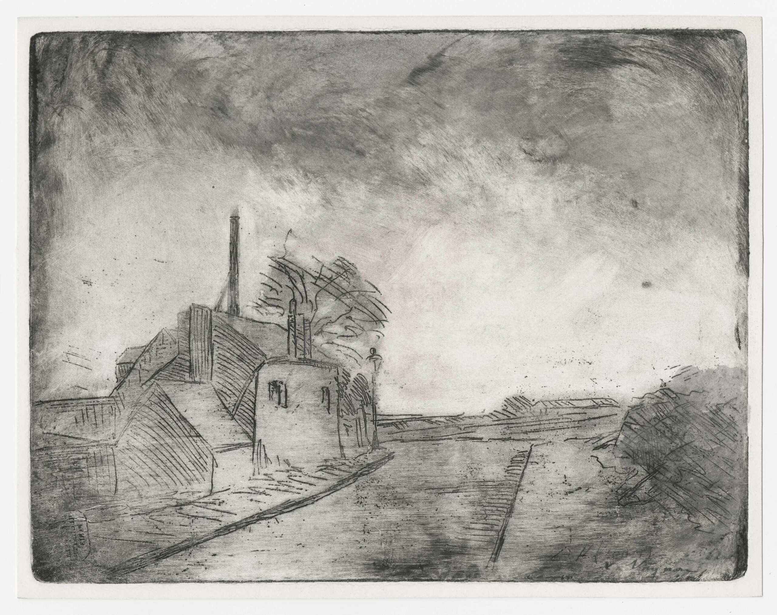 VIGNON Victor — Industrial landscape