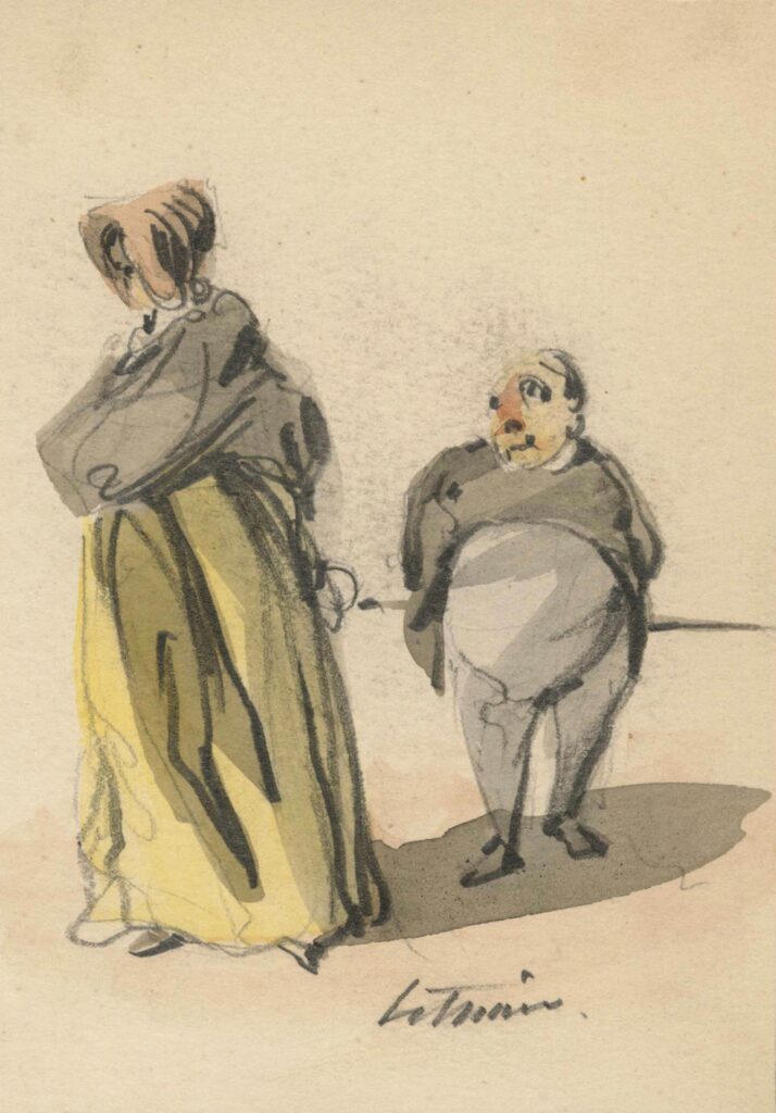 Letuaire – Grande femme et petit homme