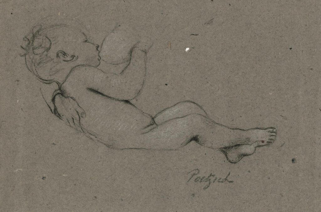 Poetzsch – Enfant au sein