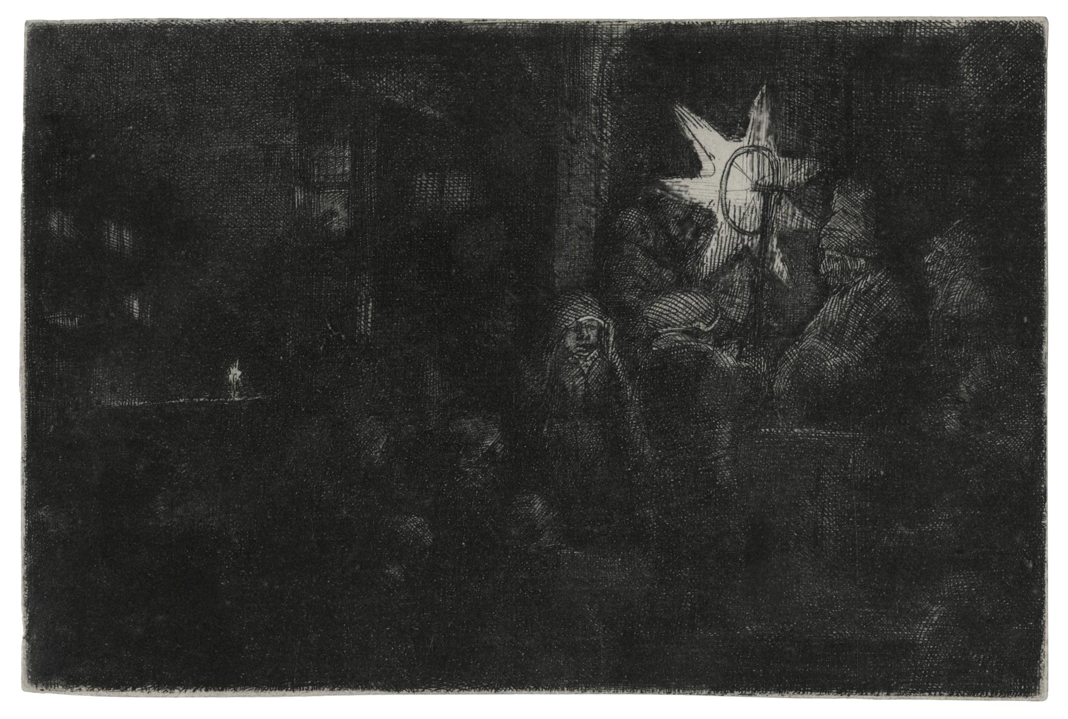 L'Etoile des Rois. Pièce de nuit