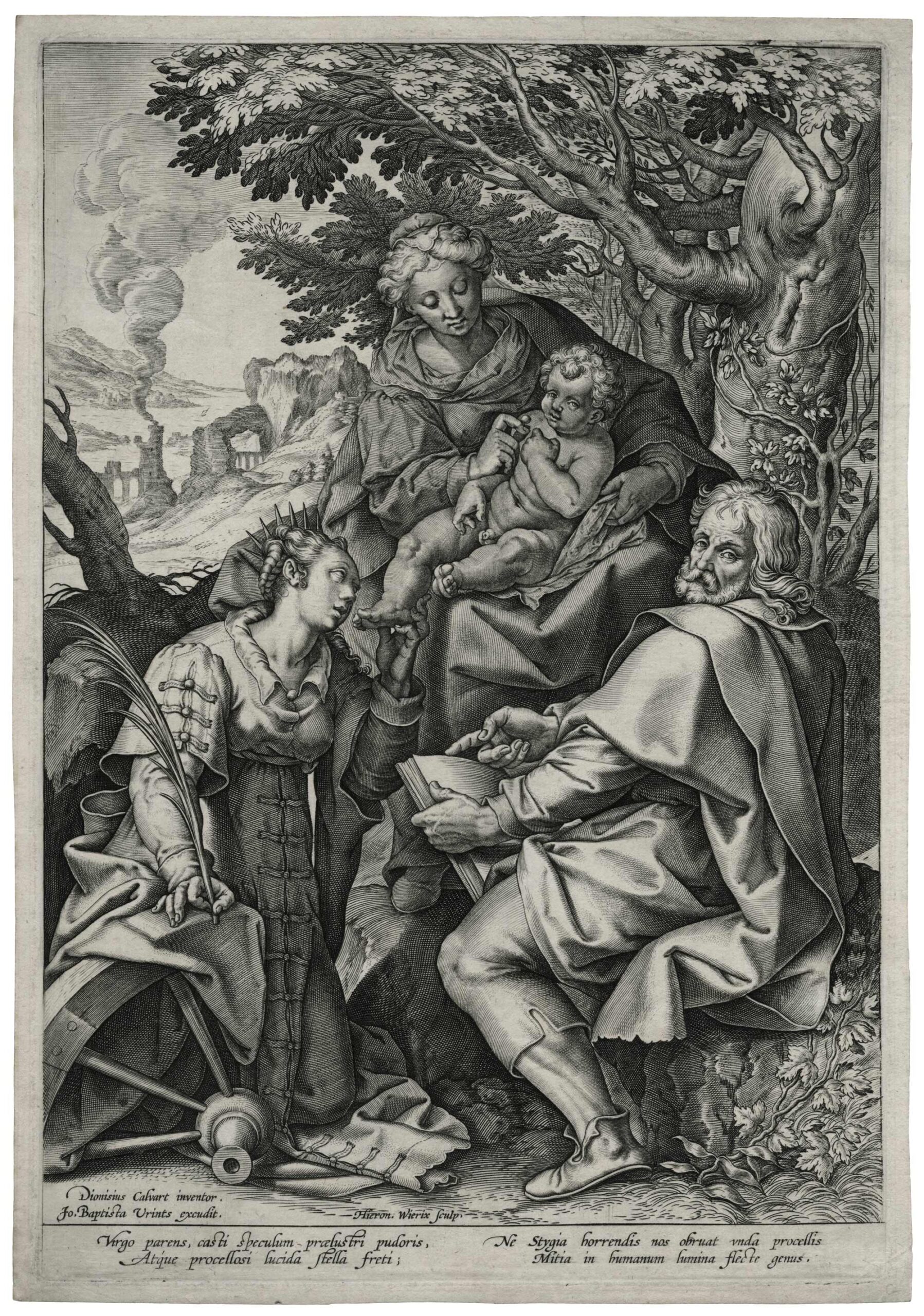 Saint Catherine of Alexandria with the Holy Family