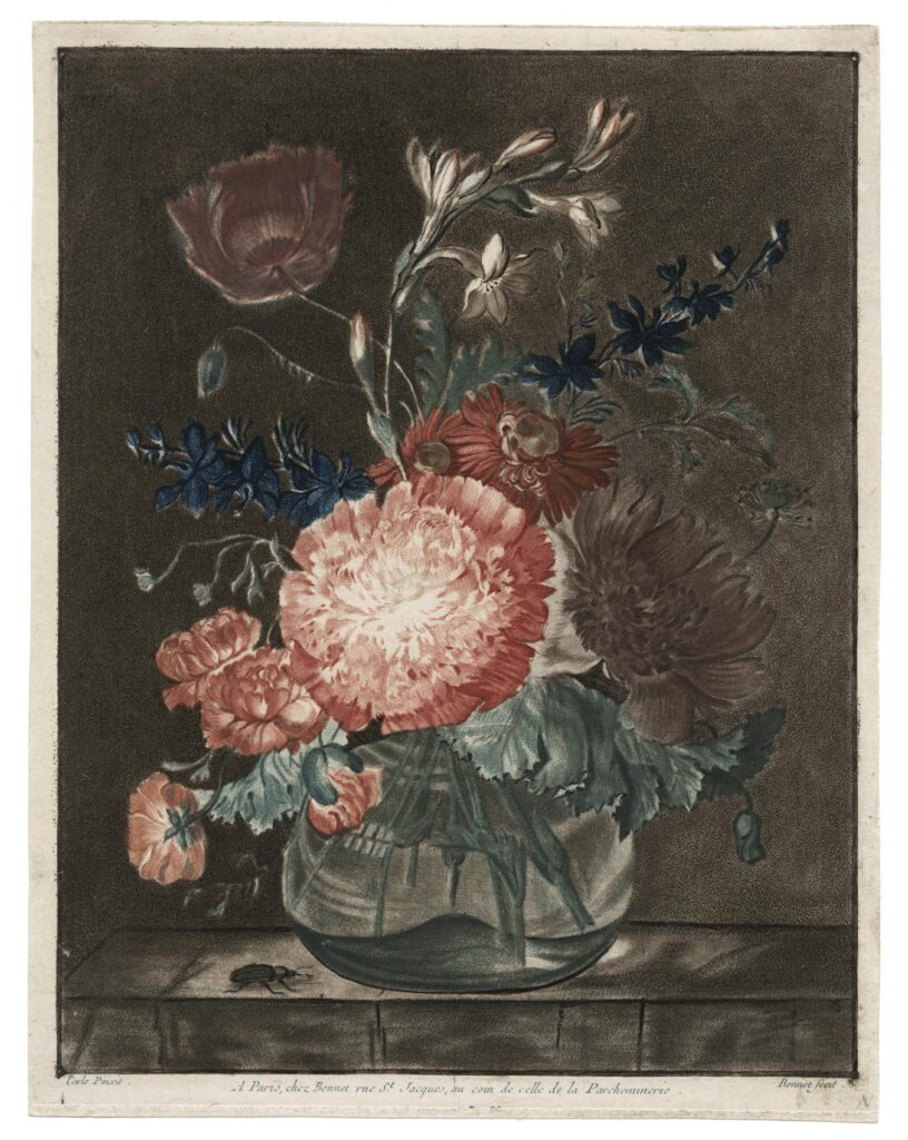 Bonnet – Bouquet de pavots