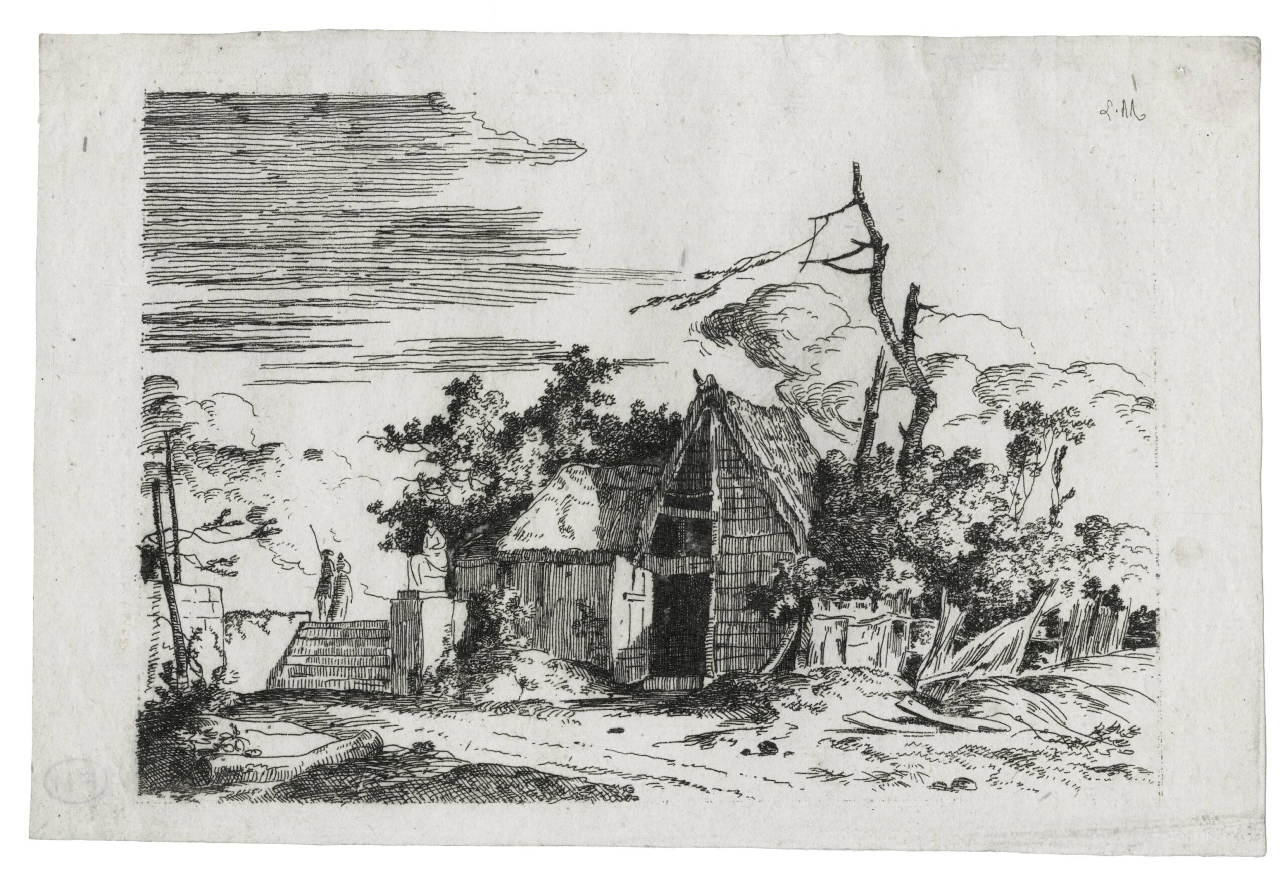 The small barn, near the stairs