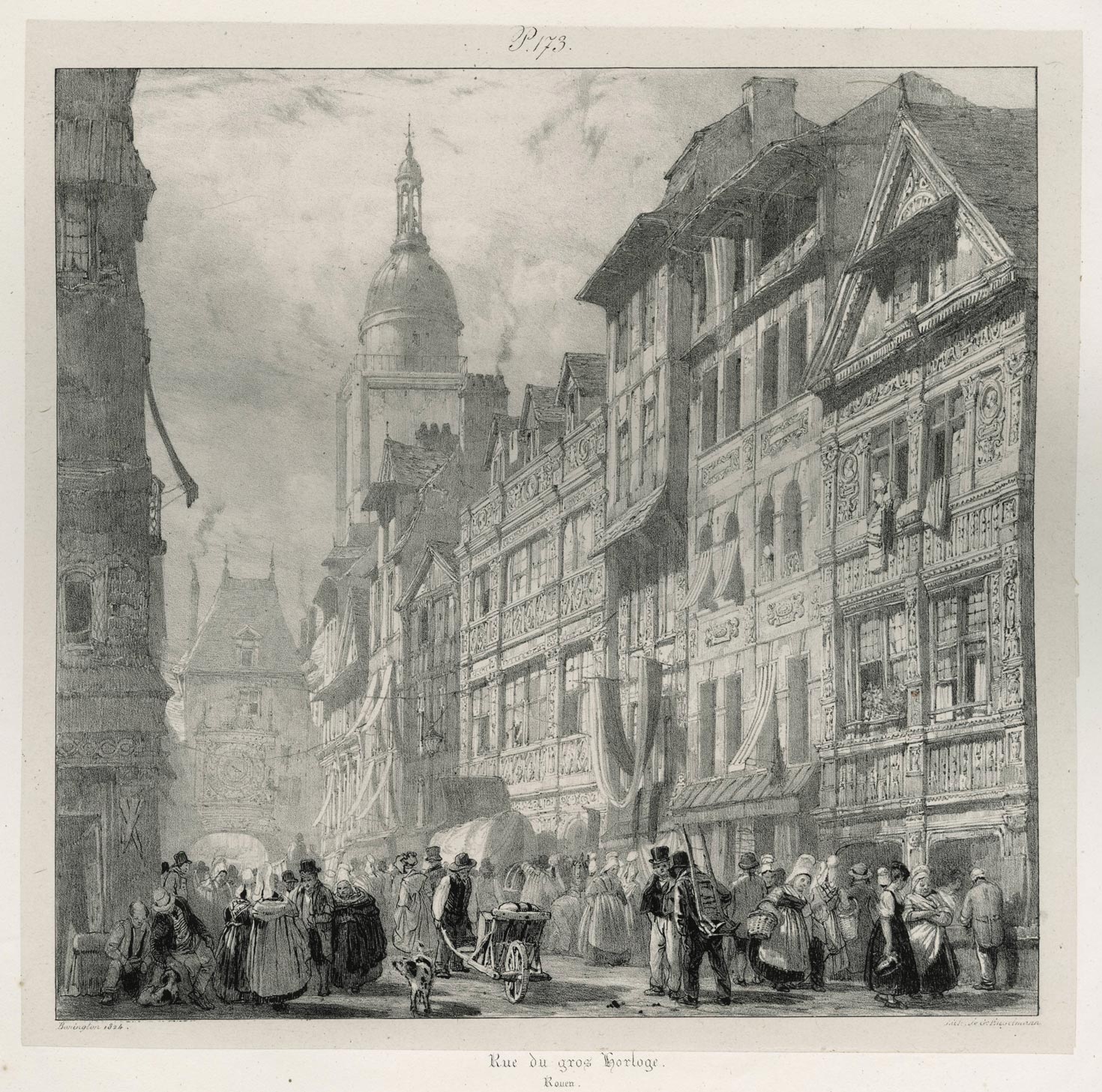 Rue du Gros-Horloge, Rouen