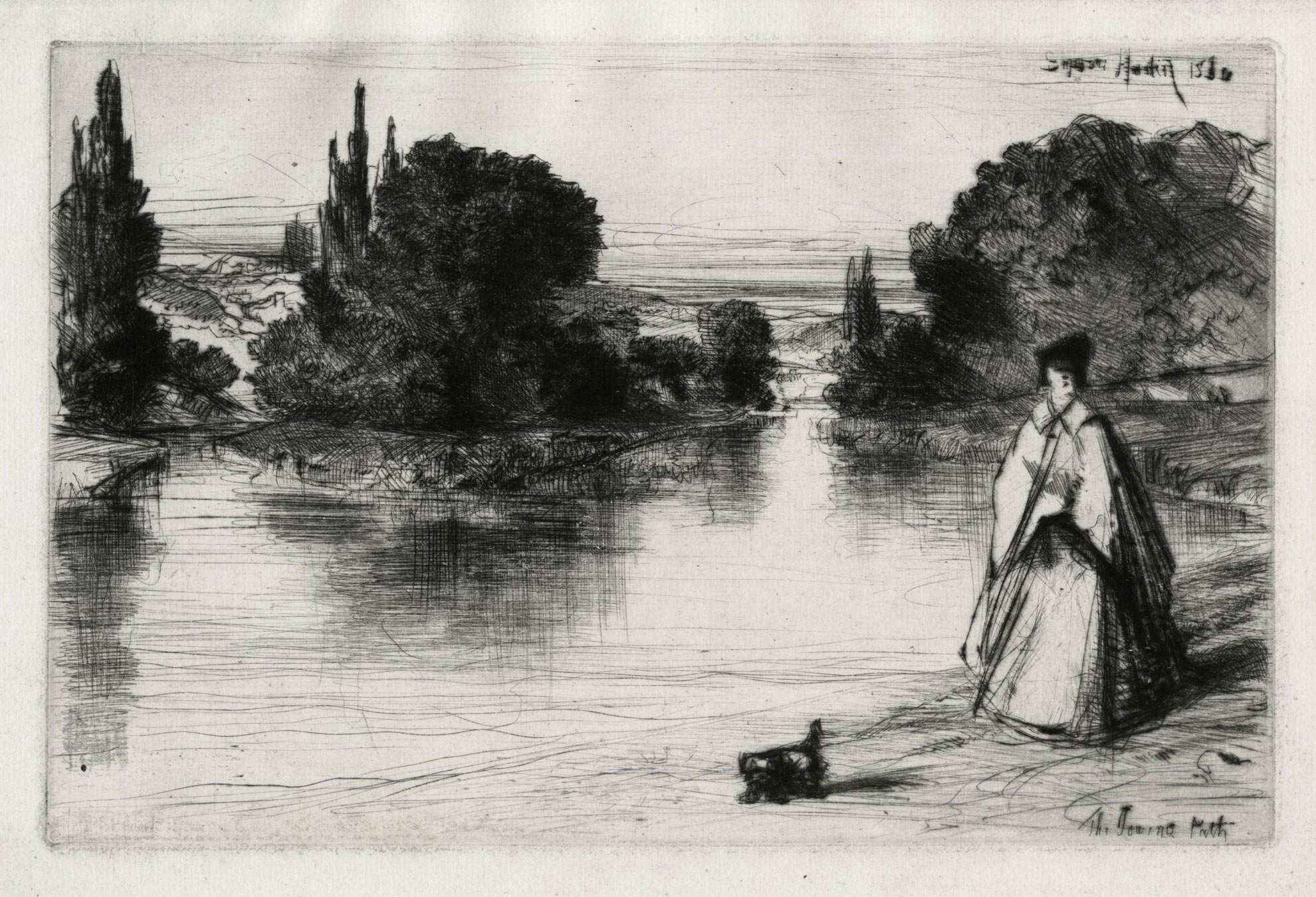 The Towing path (The walk along the water's edge)