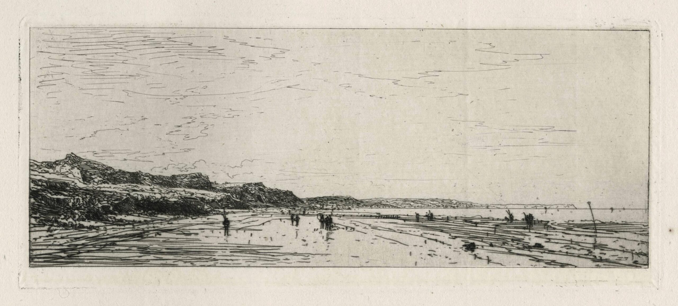 Houlgate's beach (Calvados)