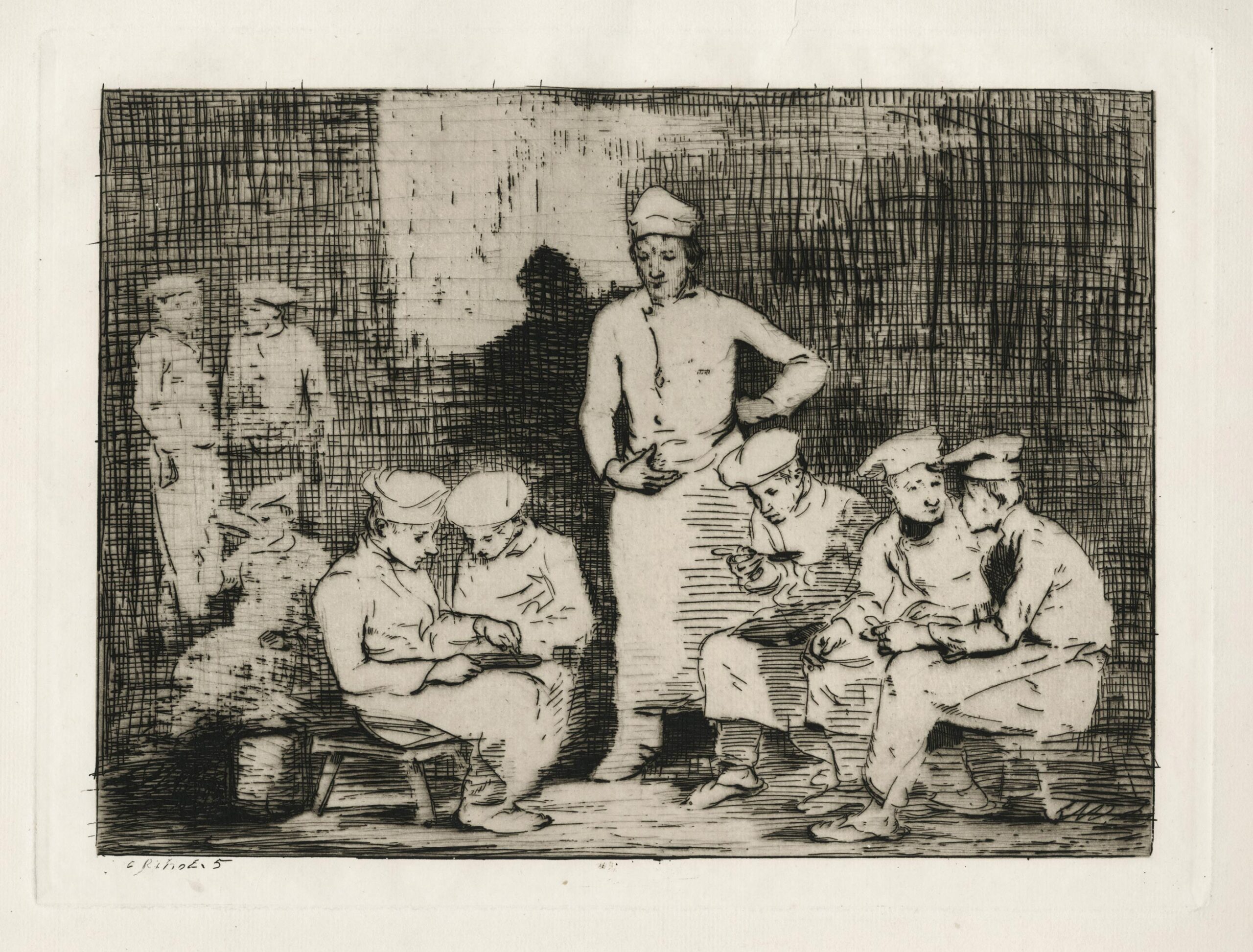 Le déjeuner des cuisiniers