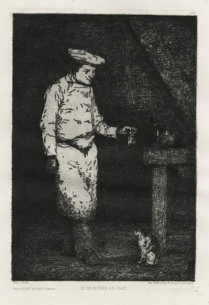 Ribot – Le déjeuner du chat