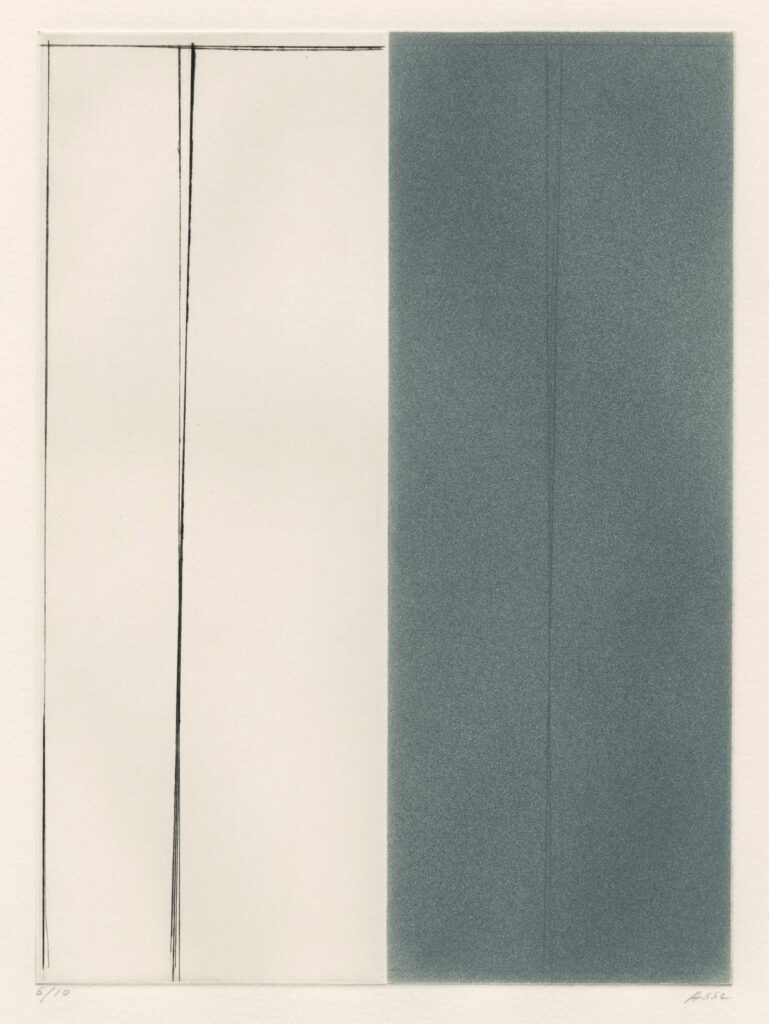 Asse – Diptyque blanc et gris