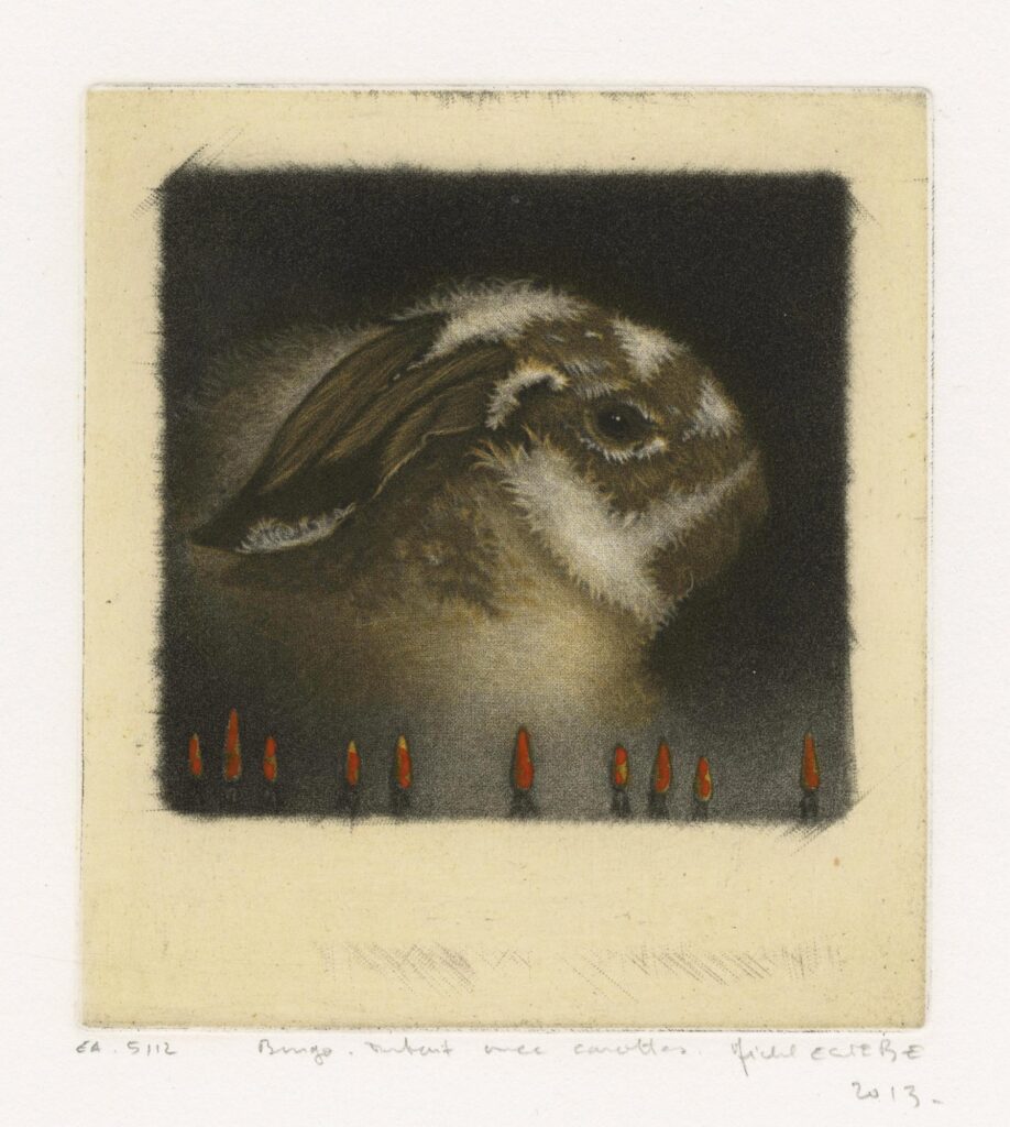 Estèbe – Bingo. Portrait avec carottes