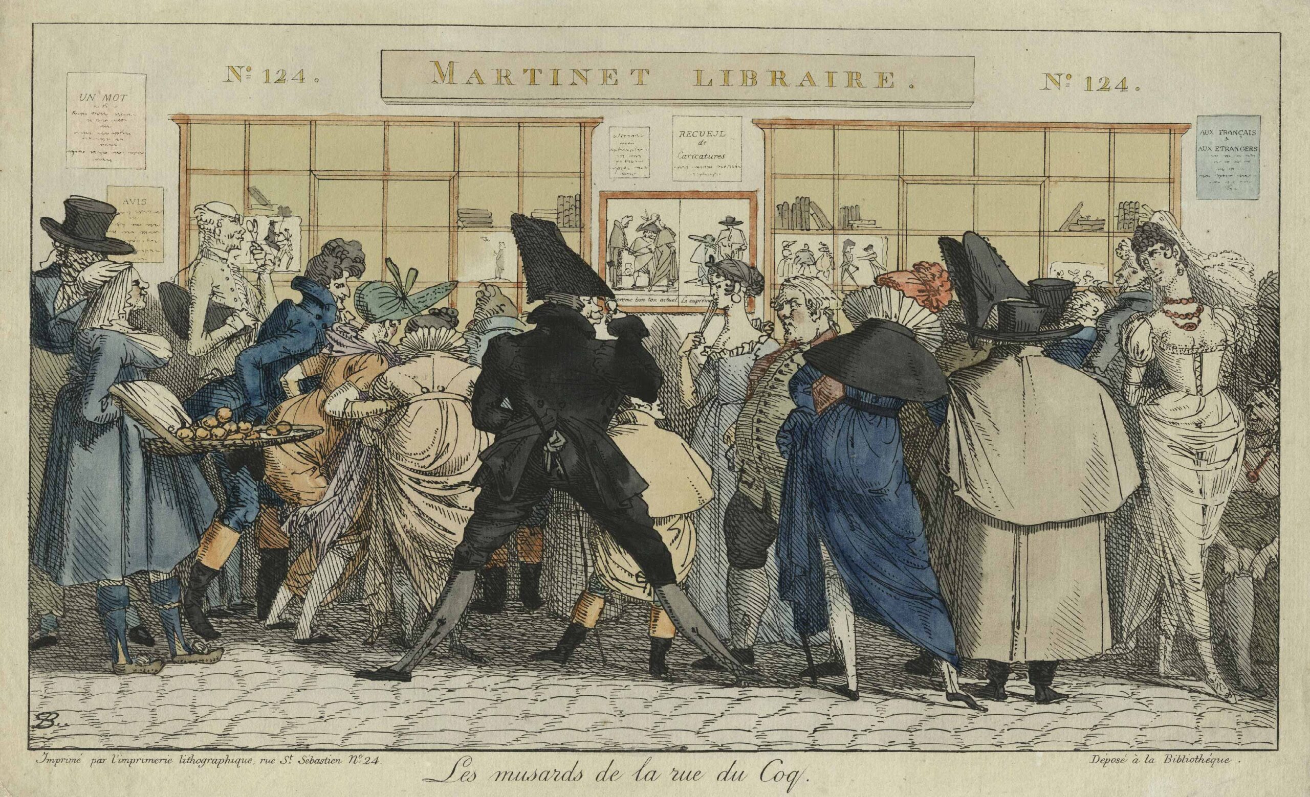 The musards of the rue du coq