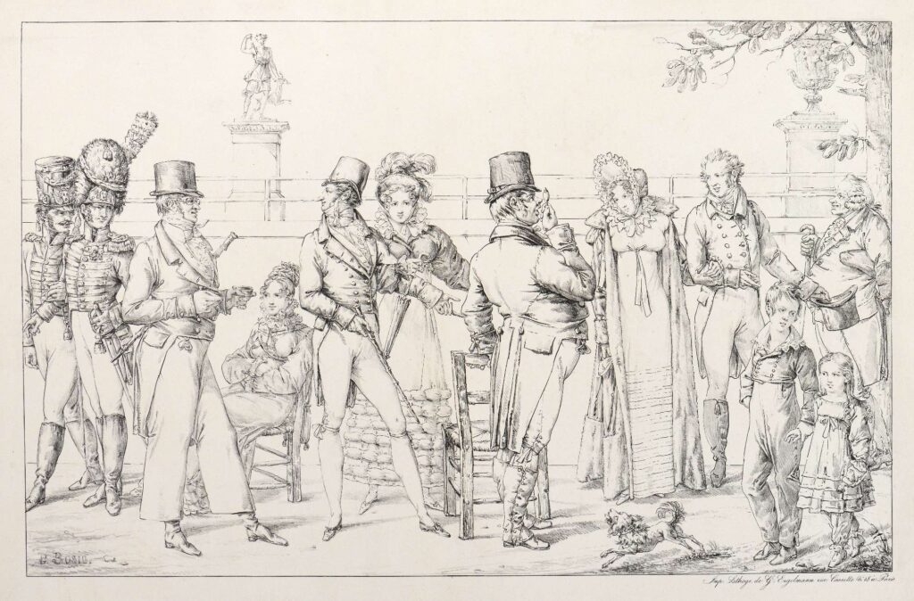 Bosio – Promenade aux Tuileries