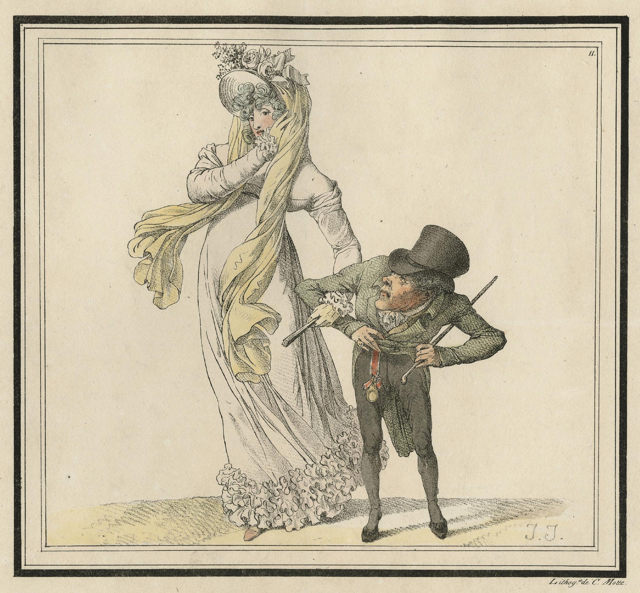 The hunchback on a walk