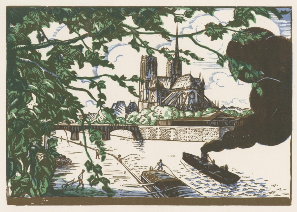 Bonfils – Notre-Dame vue du Pont de la Tournelle