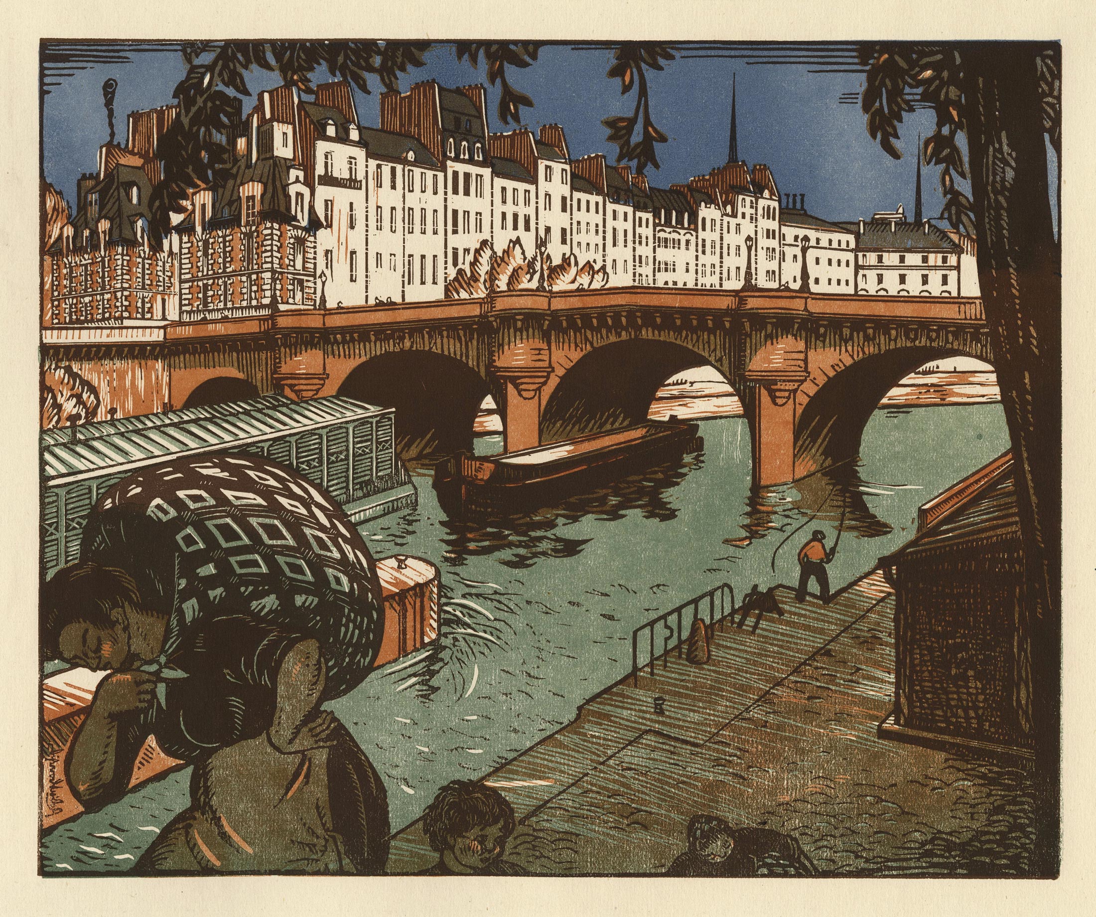Le Pont Neuf au bras de la Monnaie