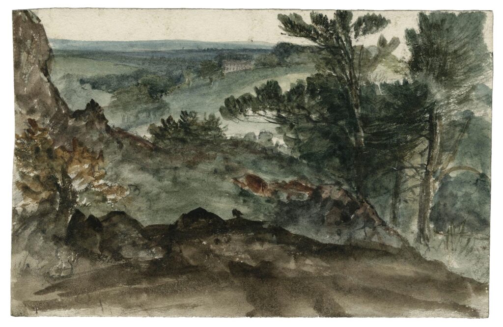 Johns – Paysage côtier, vu des hauteurs