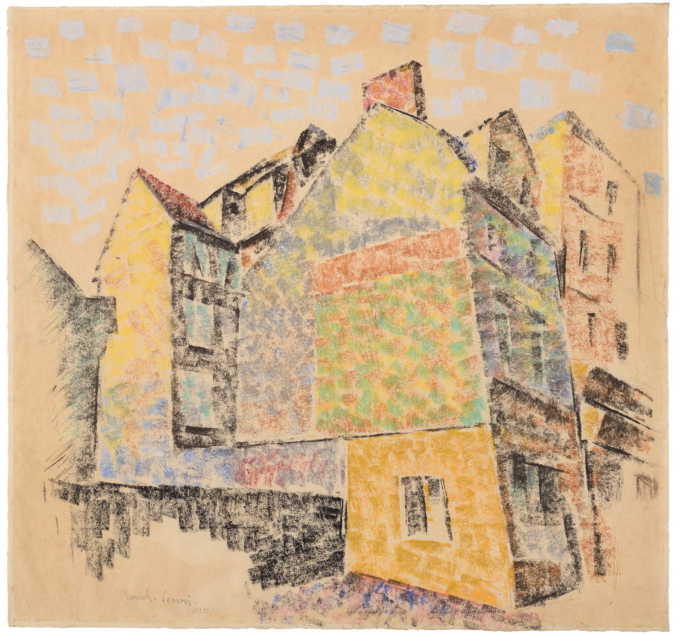 Jules Oury dit MARCEL-LENOIR — Corner of the street