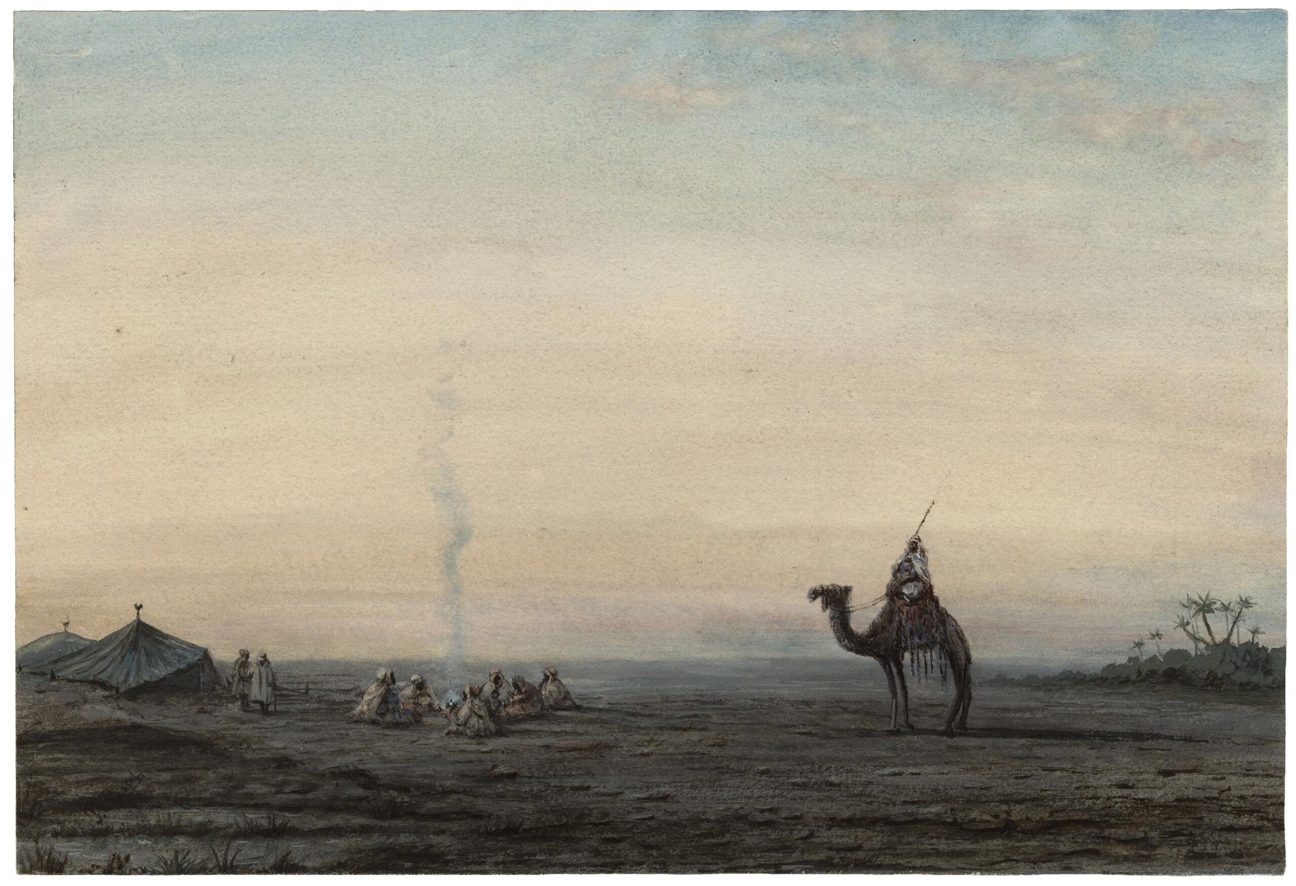 PASCAL Paul — Camp in the desert