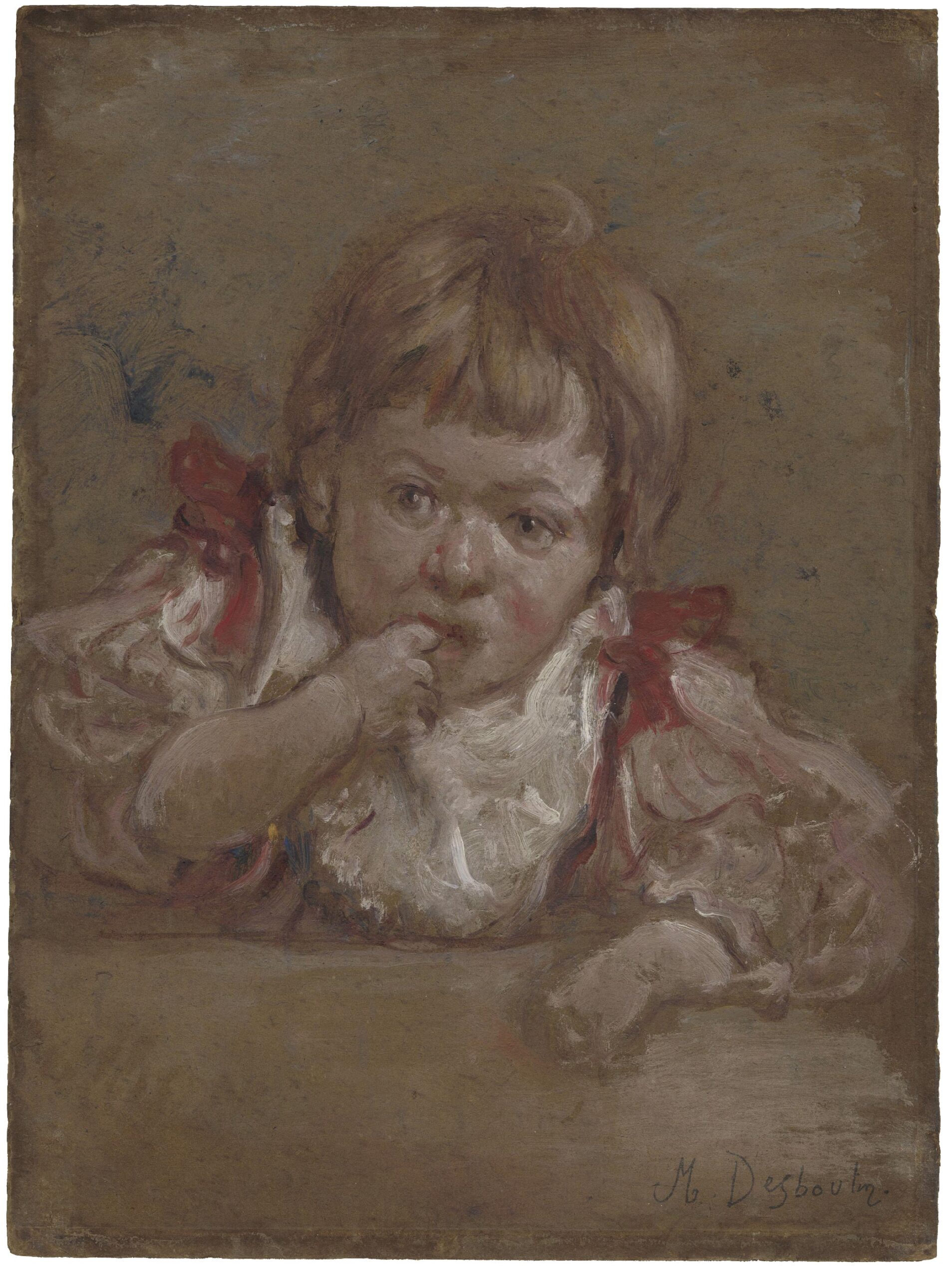 Portrait of Jean Desboutin, son of the artist