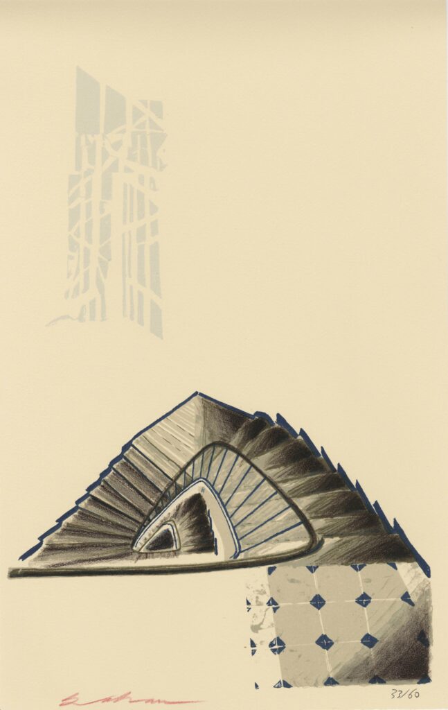 Szafran – Escalier rue de Seine