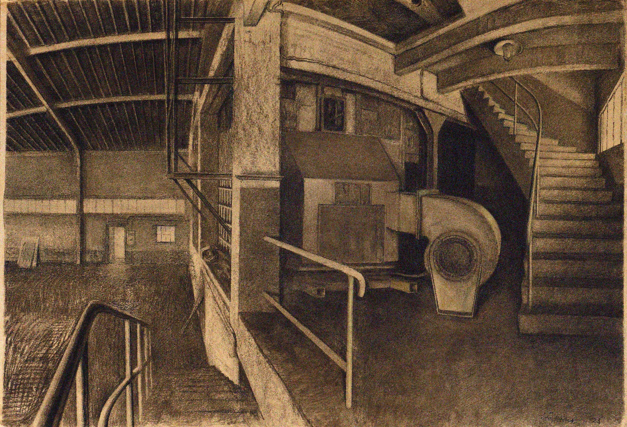 Silo, onzain. Hommage à l’escalier de Fouad