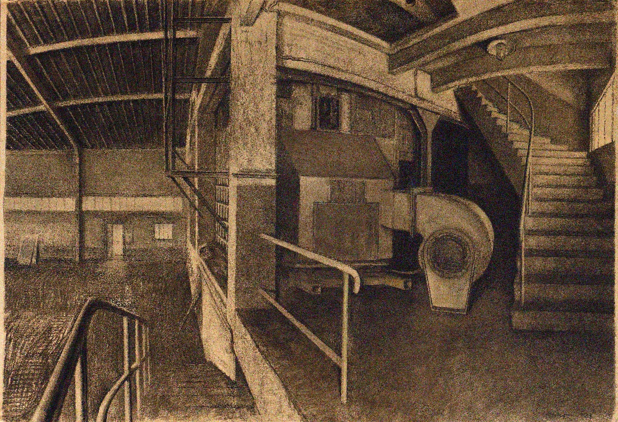 Silo, onzain. Tribute to Fouad's staircase