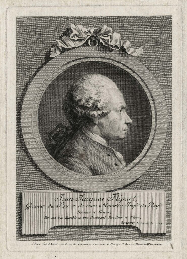 Ingouf le Jeune – Portrait de Jean-Jacques Flipart