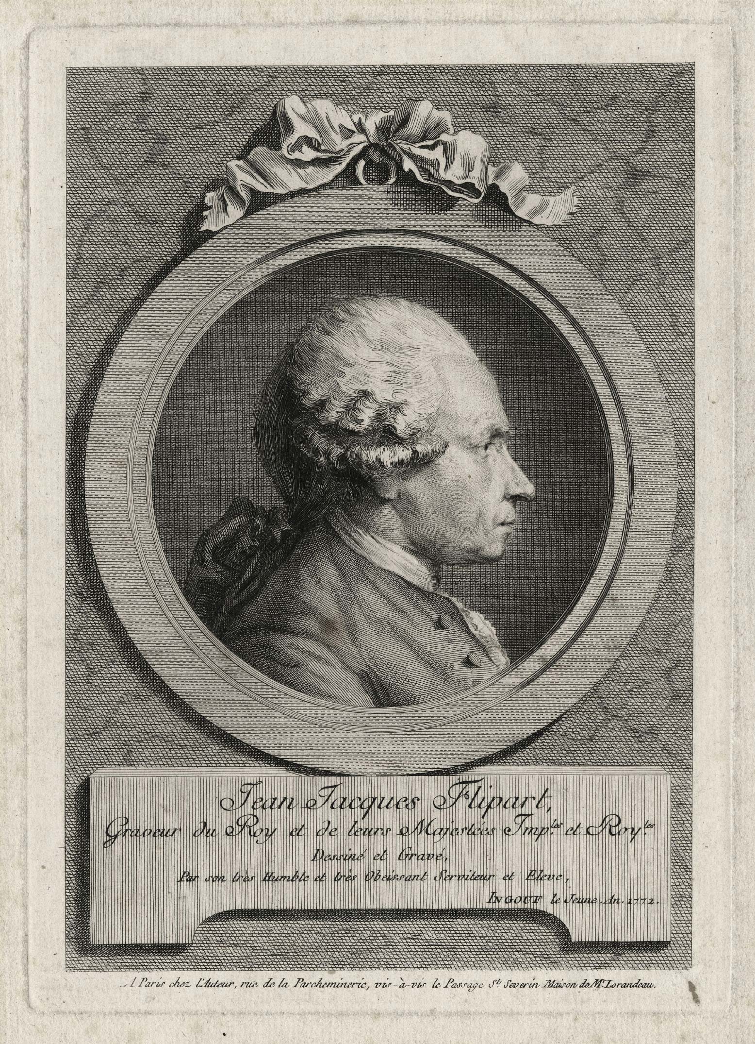 Portrait de Jean-Jacques Flipart