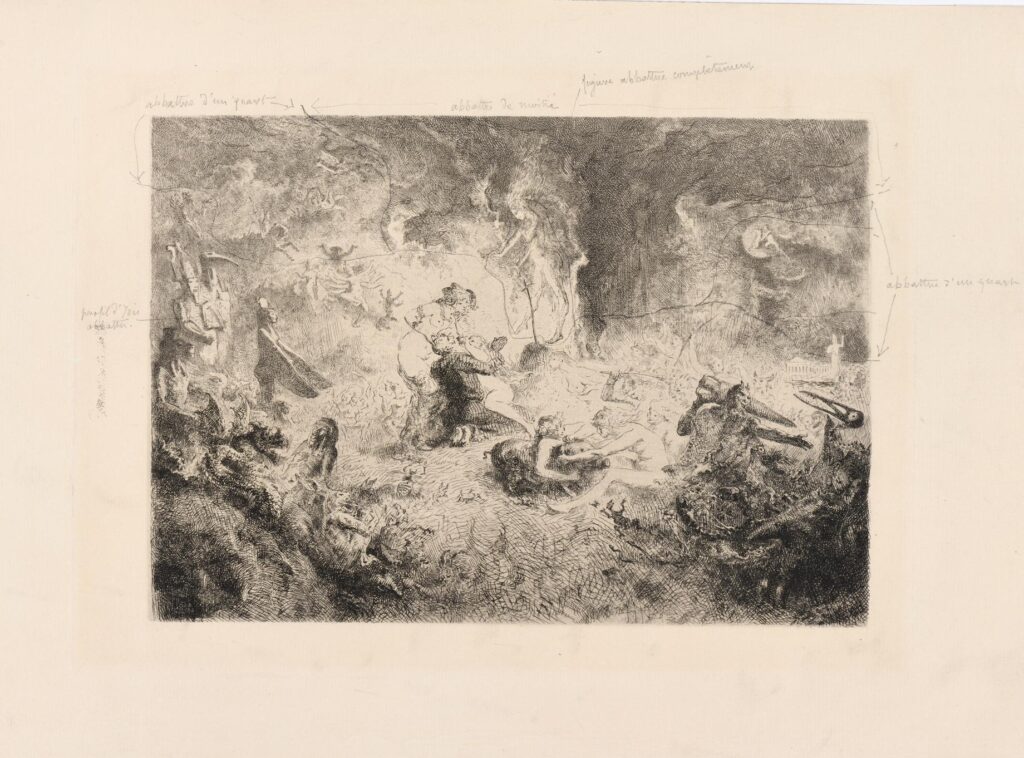 Cormon – Les tentations de Saint Antoine