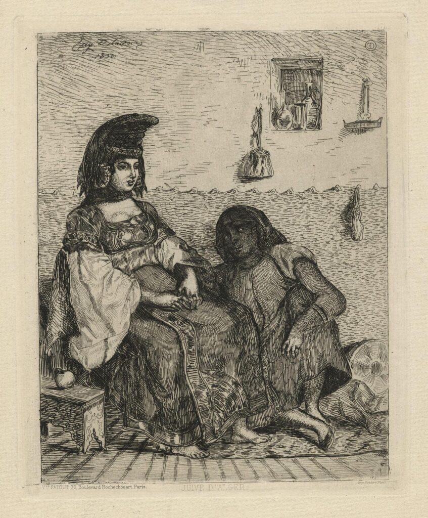 Delacroix – Juive d’Alger